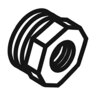 Bushing Hex 1 in. To 1/4 in.
