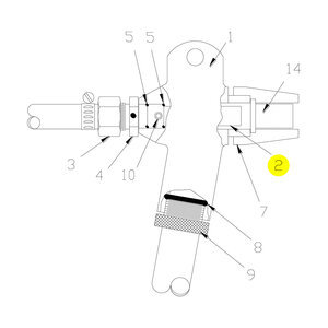 Air Jet Assembly MH-2 3/32 in.