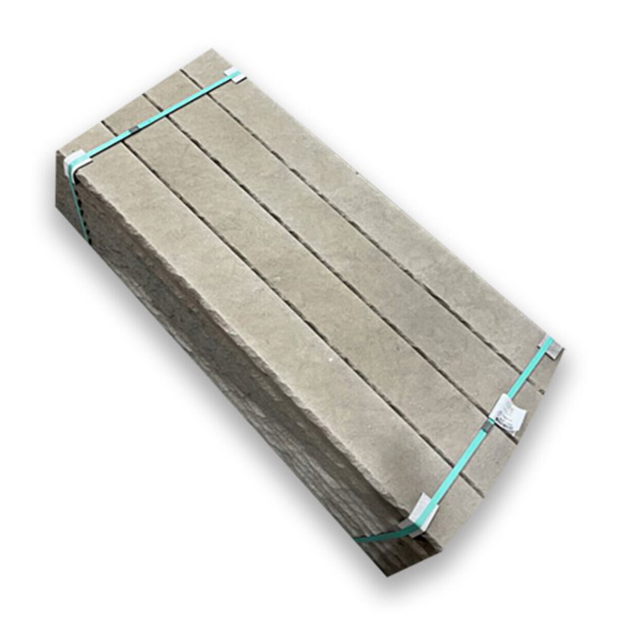 Tread Indiana Limestone Gray Rockface 1 Long Side 2 in. x 8 in. x 72 in ...