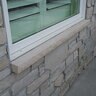 Sill Indiana Limestone Full Color Rockface and Drip 1 Long 2-1/4 in. x 5-1/2 in. x 60 in.