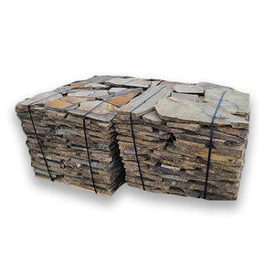 Flagstone Cordova Brown Quartzite Select 1 - 2 in.