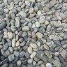 Palletized Mexican Beach Pebbles Black 1/2 - 1 in.