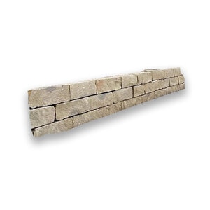 Outcropping Castlewood Limestone Ledge Rock Snapped Ends 14 in. Sawn Height x 13-15 in. x 3 - 4 ft.