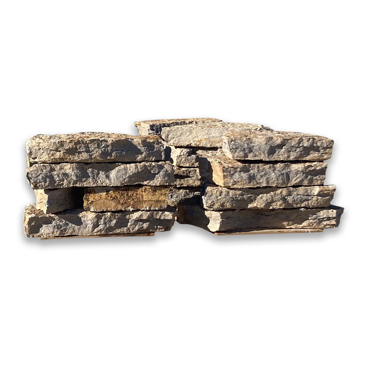 Slabs Dublin Buff Limestone 5 in. - 7 in | SiteOne US