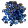 Fire Glass Pacific Blue Reflective 1/4 in. 25 lbs.