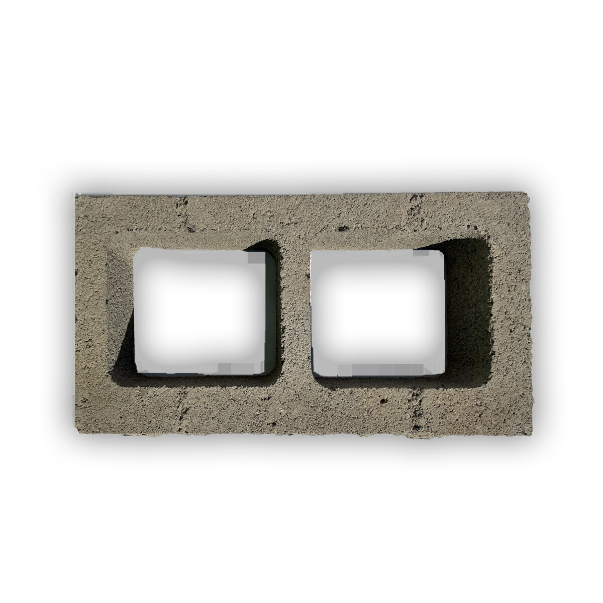 8416 Concrete Block Split Face 1S1E Gray 8 in. x 4 in. x 16 in | SiteOne US