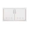 Summerset Stainless Steel Vented Double Access Door 33 in.
