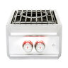 Blaze Professional LUX Built-In High Performance Power Burner with Wok Ring and Stainless Steel Lid Natural Gas