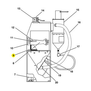 Gasket, Door 2636 Cabinet