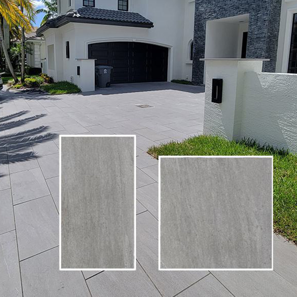 Hardscape.com Porcelain Paver Pietra Di Vals 16 in. x 32 in. x 3 cm ...
