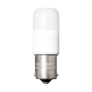 Brilliance Beacon SCB 2W 3000K LED Single Contact Bayonet Base