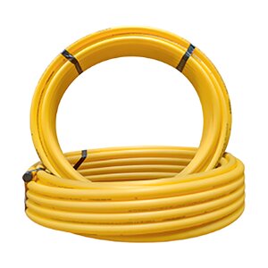 Carrhill Yellow Poly Gas Pipe Pe 2406-3/4 in.