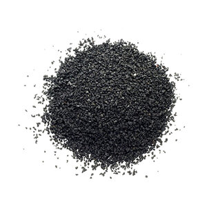 Black Rubber Crumb For Synthetic Turf 50 lb. bag