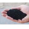 Black Rubber Crumb For Synthetic Turf 50 lb. bag