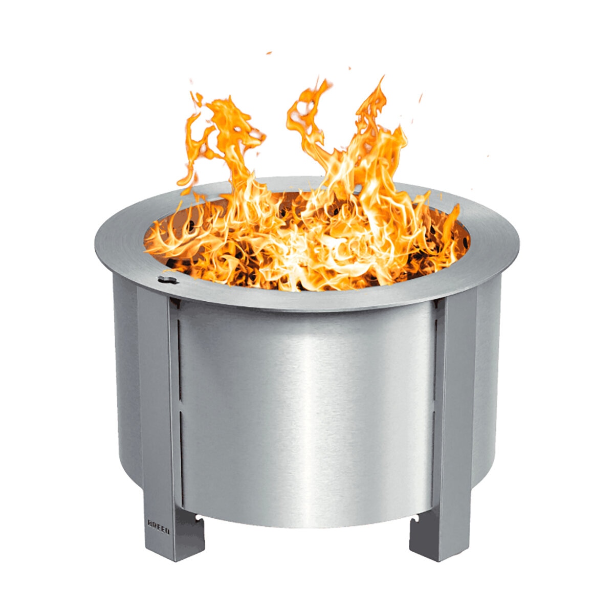 Breeo X Series Smokeless Fire Pit Stainless 19 in | SiteOne US