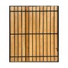 Classic Passage Gate Single Black Right Hinge 48 in. x 68 in.