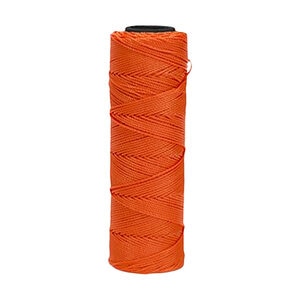 Bon Tool Neon Orange Twisted Nylon Line 350 ft.