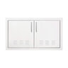 Summerset Stainless Steel Vented Double Access Door 33 in.