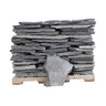 Flagstone Mexican Black Patio/Steppers 1 1/2 in. 