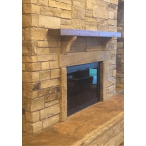 Sawn Thin Veneer Tennessee Variegated Brown Rubble Corners