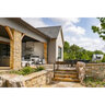 Sawn Thin Veneer Tennessee Variegated Brown Rubble Corners