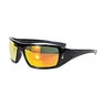 A. M. Leonard Safety Glasses Goliath Black W/ Orange Lens