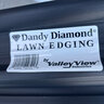 Valley View Dandy Diamond Poly Landscape Edging 1 in. x 5 in. x 20 ft.
