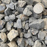Bulk Basalt Chip Gravel Black 1 in.