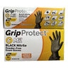 GripProtect® 6 mil BLACK Nitrile Exam Gloves 100/Box X-Large