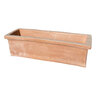 Falcon Rectangle Planter Tuscan Terracotta 24 in. x 9 in. x 9 in.