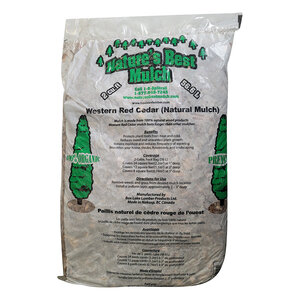 Western Red Cedar Mulch 2 cu. ft. Bag