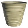 Wildcat Round Planter Khaki 20 in. x 20 in. x 19 in.