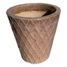 Capay Round Planter Cocoa 14 in. x 15 in.