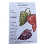 Pepper Chile Vegetable Seed Ancho / Poblano 25 seeds