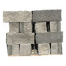 Drywall Lueders Charcoal (8 in. Chopped) Sawn 8 in. Thick