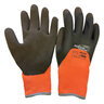 Hi-Vis Thermo power grab Glove with Latex MicroFinish Grip X-Large
