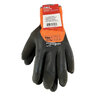 Hi-Vis Thermo power grab Glove with Latex MicroFinish Grip X-Large