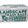 Trash Can Liner 1 mil. Black 42 gal. (50 Count Box)