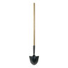 Equipt Round Point Shovel Open Back 48 in. Wood Handle