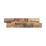 Ledger Panel Sunset/China Multi Color Natural Flat 6 in. x 24 in.
