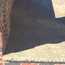Step Fossil Spire Limestone Full Color Bushhammered Top Rockfaced Front 6 in. x 18 in. x 48 in.