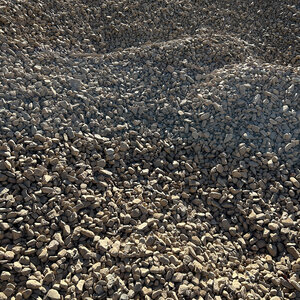 Bulk River Rock Virginia Brown 3/4 - 1 3/4 in.