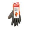 Hi-Vis Thermo power grab Glove with Latex MicroFinish Grip Large