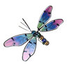 Decorative Stained Glass Butterfly Garden Stake 5.9 in. x 28.5 in.