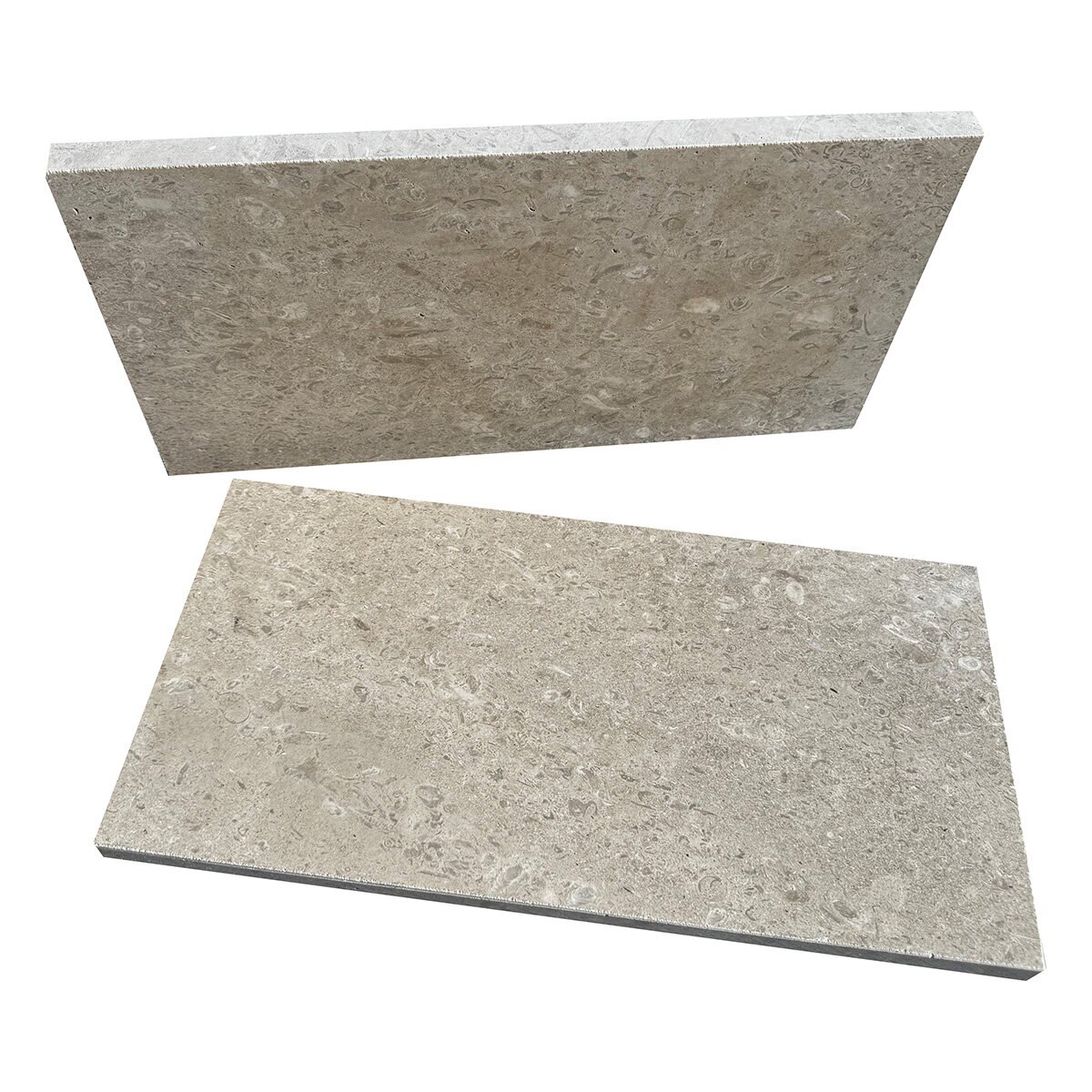 Dimensional Mexican Pearl Limestone Tumbled 1 3/16 in. SiteOne
