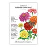 Zinnia Wildflower Seed California Giants 1.5 gm