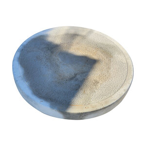 Stepping Stone Round Gray 18 in.