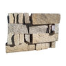 Building Stone Tex-Mix Limestone (4 in. Chopped) Sawn 8 in. Thick