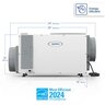 AprilAire E080 80 Pint Professional Basement Dehumidifer