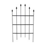Turnberry Trellis Black 48 in. x 88 in.